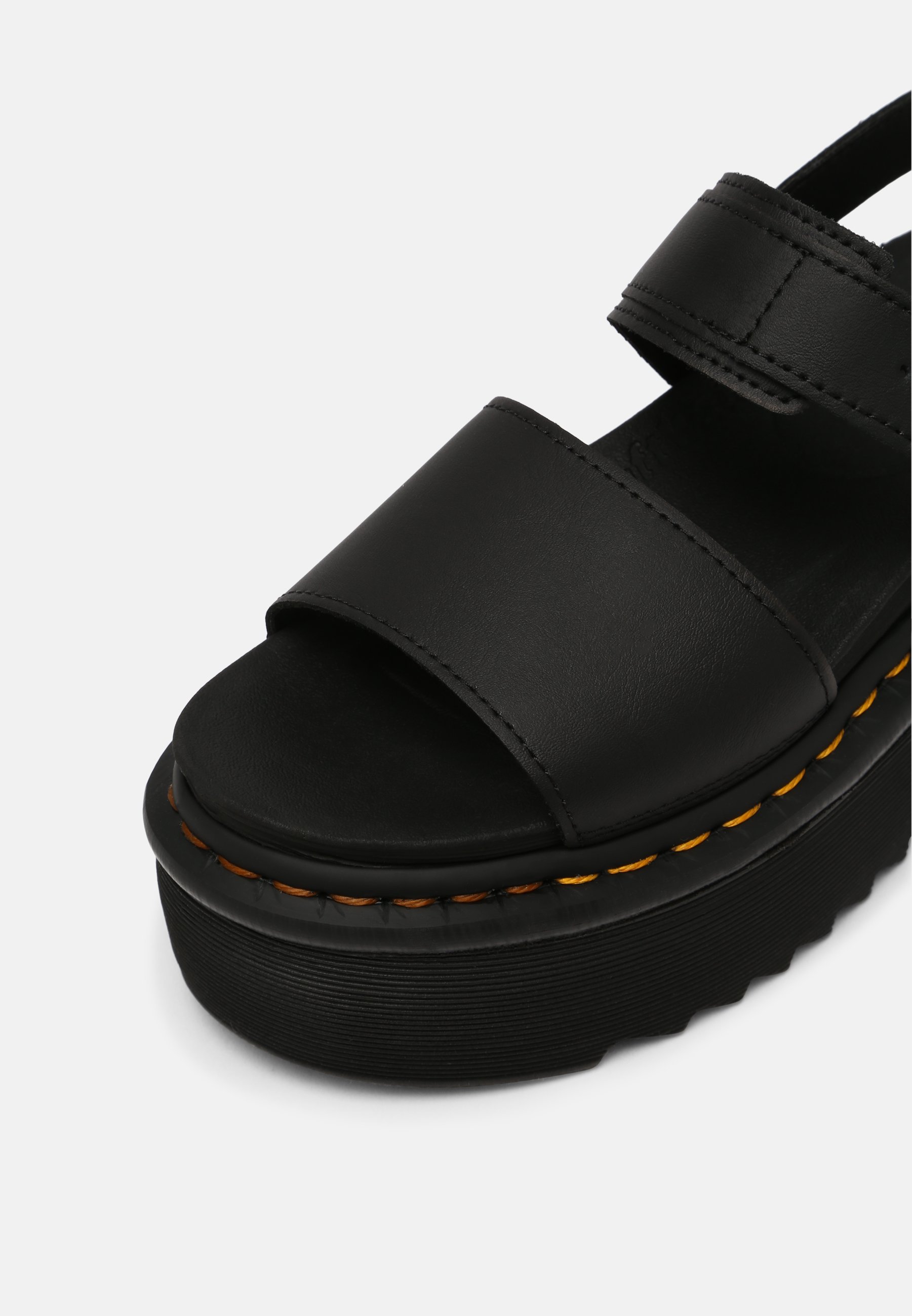 Dr. Martens VOSS QUAD - Sandały na platformie/czarny