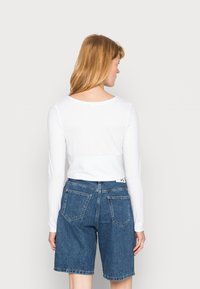 LASCANA Camisola de manga comprida - weiß