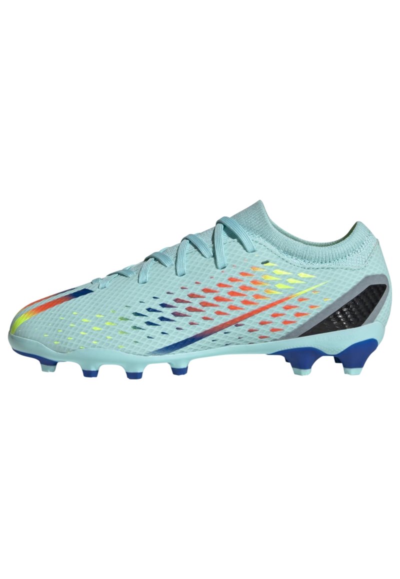 adidas Performance SPEEDPORTAL Botas de fútbol con tacos clear aqua power blue solar yellow
