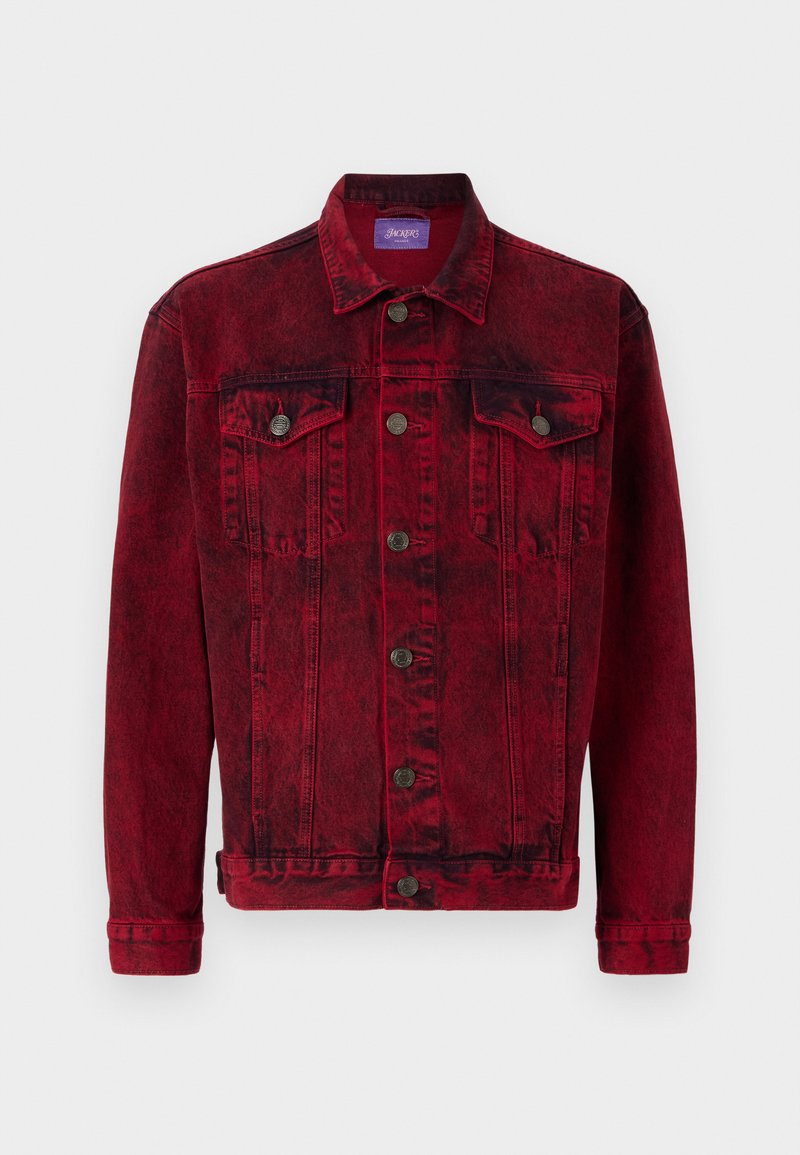 denim jacket red jacket men's amazon