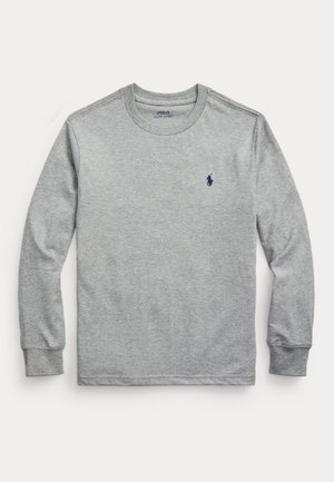 Polo Ralph Lauren COTTON JERSEY LONG SLEEVE TEE 7-14Y - Top s dlhým rukávom - andover heather