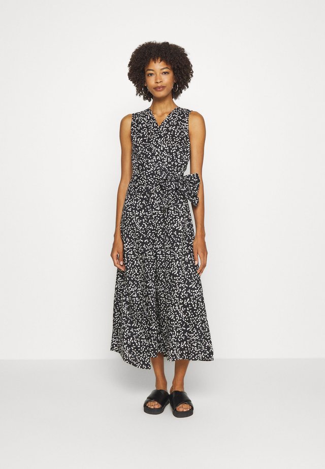 HANNE ILSA DRESS - Vapaa-ajan mekko - black