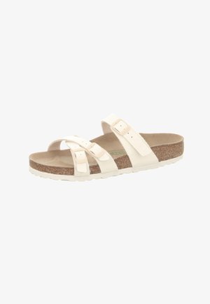 Birkenstock FRANCA TEX - Riemensandalette - eggshell