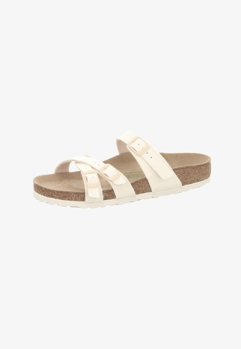 Birkenstock FRANCA TEX - Sandals - eggshell