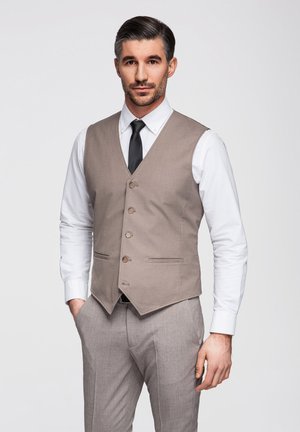 Ombre, Vest - light brown