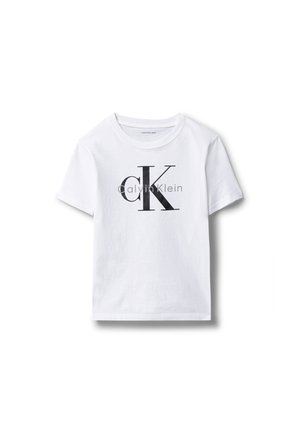 Calvin Klein Jeans, TEE UNISEX - T-shirt con stampa - bright white