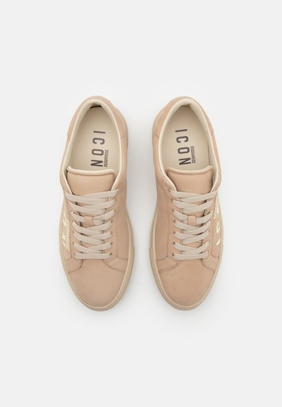 DSQUARED2 ICON Matalavartiset tennarit - beige/panna