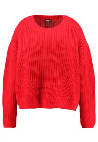 LADIES WIDE OVERSIZE - Pulover - fire red