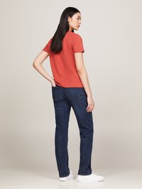 Tommy Hilfiger MINI LOGO - Jednoduché tričko - terra red