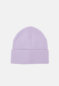 Calvin Klein Jeans MONOGRAM EMBRO BEANIE - Čepice - pastel lilac