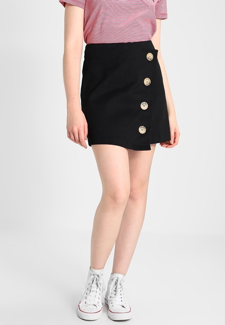 Topshop A-linjekjol - black