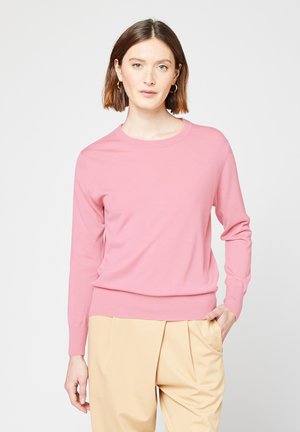 Rodier LONG SLEEVES ROUND NECK - Pullover - poudre