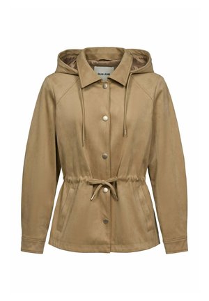 Salsa Jeans, SALSA JEANS TRENCH COATS REGULAR - Chaqueta de cuero sintético - beige