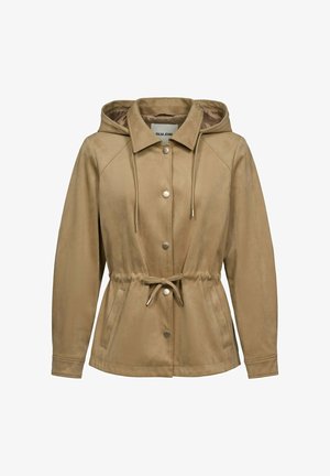 Salsa Jeans, SALSA JEANS TRENCH COATS REGULAR - Chaqueta de cuero sintético - beige