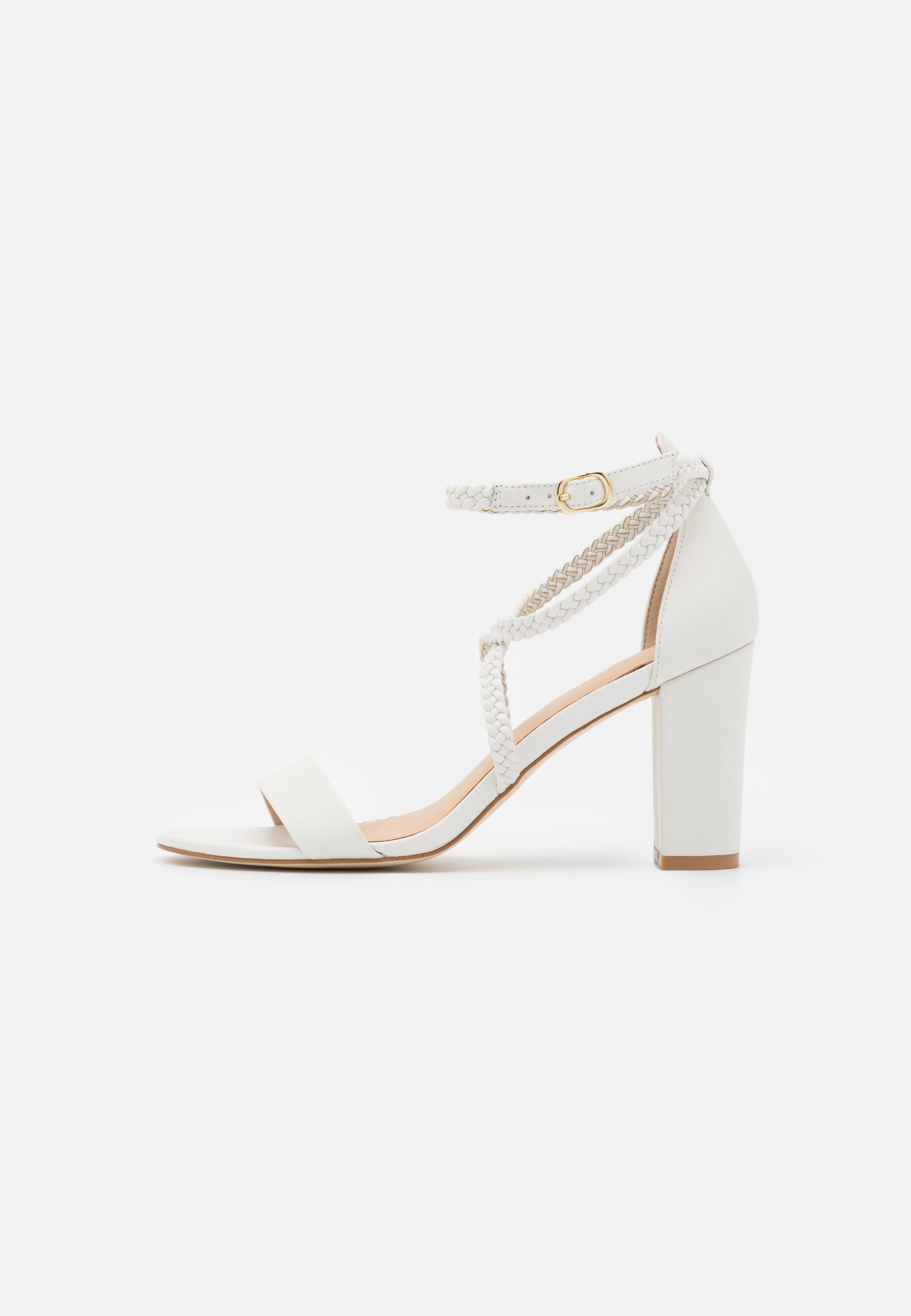 Anna Field LEATHER - Sandalen - white/wit - Zalando.nl