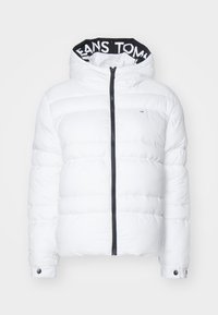 QUILT ROUCH TAPE JACKET - Žieminė striukė - ecru