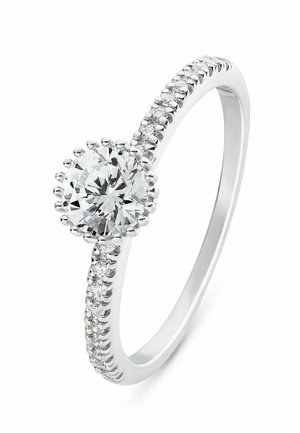 CHRIST Ring - silver-coloured