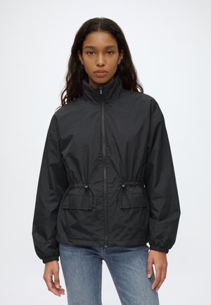 Gina Tricot, CINCHED WAIST SPORT JACKET - Леко яке - black (9000)