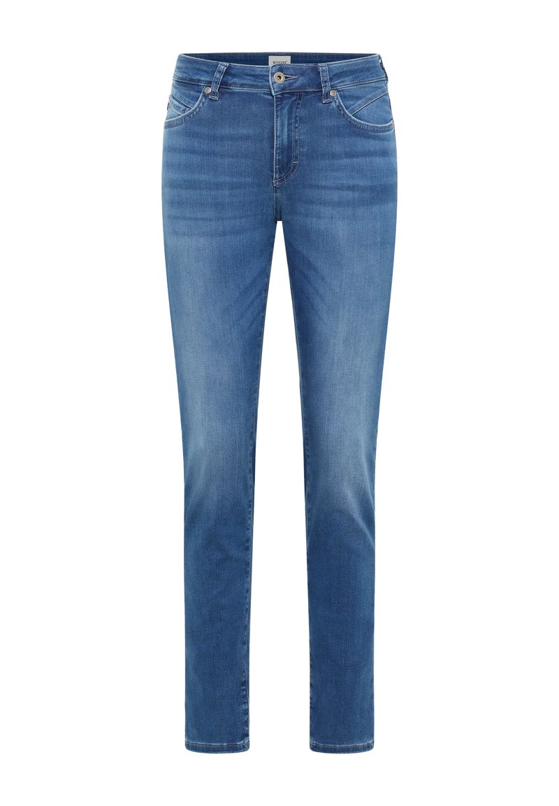 mustang Slim fit jeans blauw