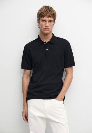 Massimo Dutti, Poloshirt - black