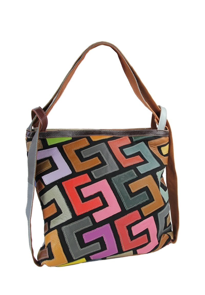 DrachenLeder TOSCANTO - Sac à main - mehrfarbig