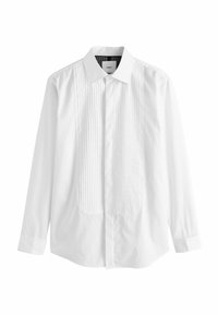 REGULAR FIT OCCASION PLEATED BIB DOUBLE CUFF - Hemd - white