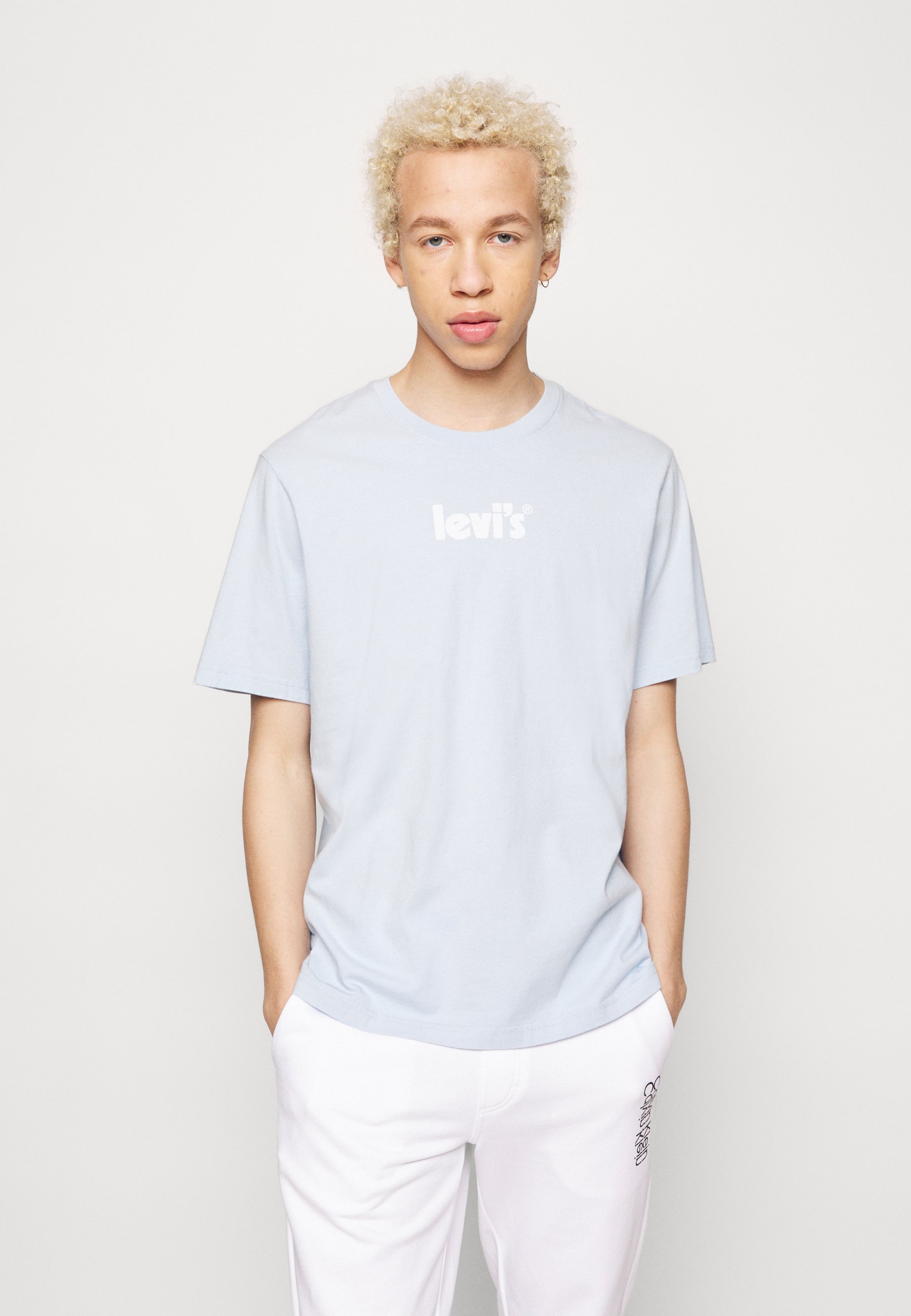 Levi's Light Blue Relaxed Fit Tee
