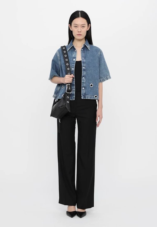 SHORT SLEEVE SHIRT - Button-down blouse3