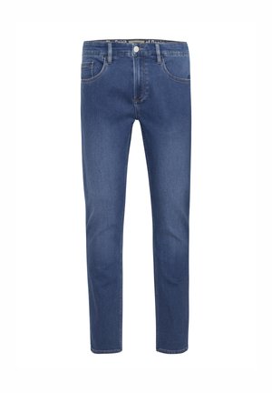 BHTWISTER SLIM / REGULAR FIT - Vaqueros rectos - denim middle blue