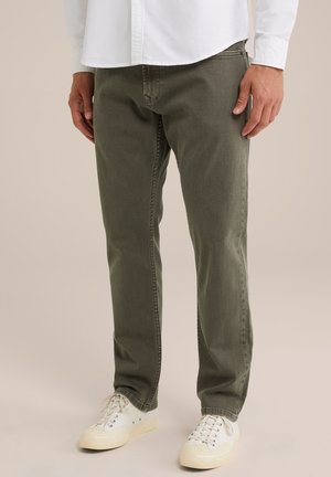 BLUE RIDGE - Straight leg jeans - green