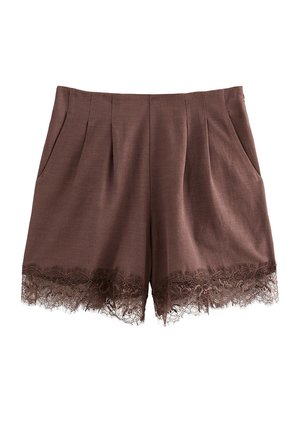 New Look, WITH HEM - Shorts - dark brown