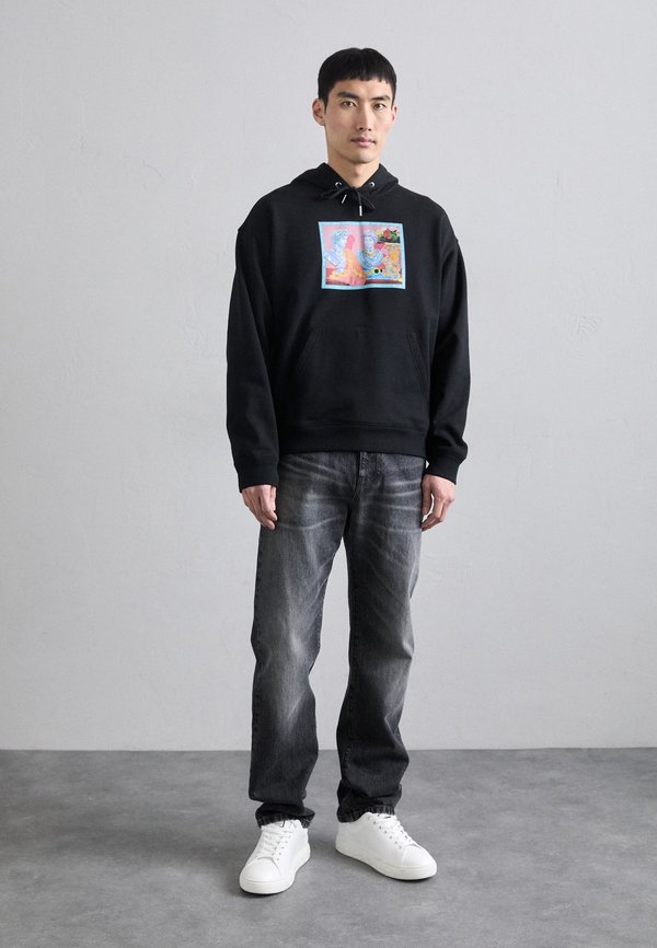 PANT STONE WASH EMBOSSED  - Straight leg jeans4