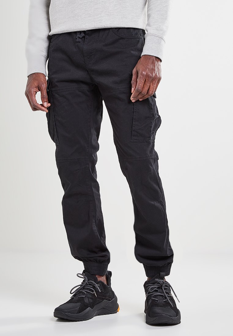 Schott Cargobroek zwart