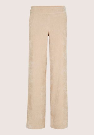 MADELEINE, MADELEINE HOSE WEITE SAMTHOSE ZUM SCHLÜPFEN - Stoffhose - pebble   heather