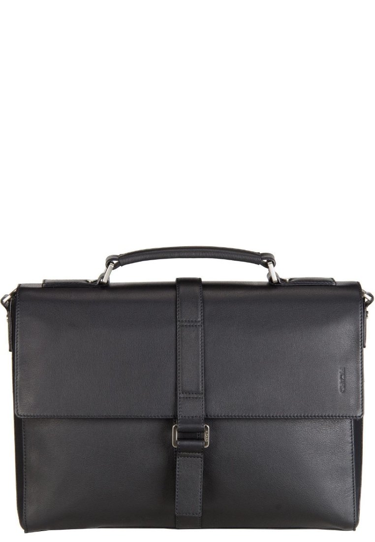 Mallette Pilote D&N Business Line - 46 Cm, 29 Litres, Noir - Compartiment Organisé Pour Documents Et Ordinateur