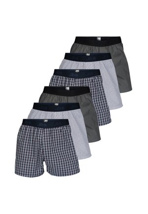 6 PACK  - Boxershorts - grau   blau