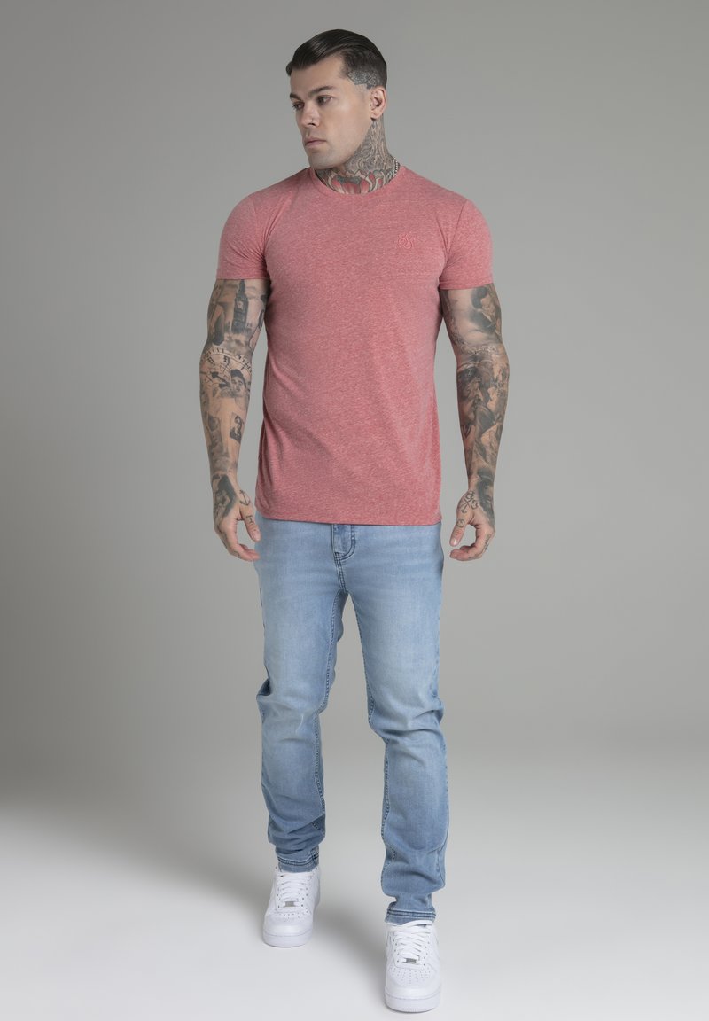 SikSilk T-shirt basic oranje