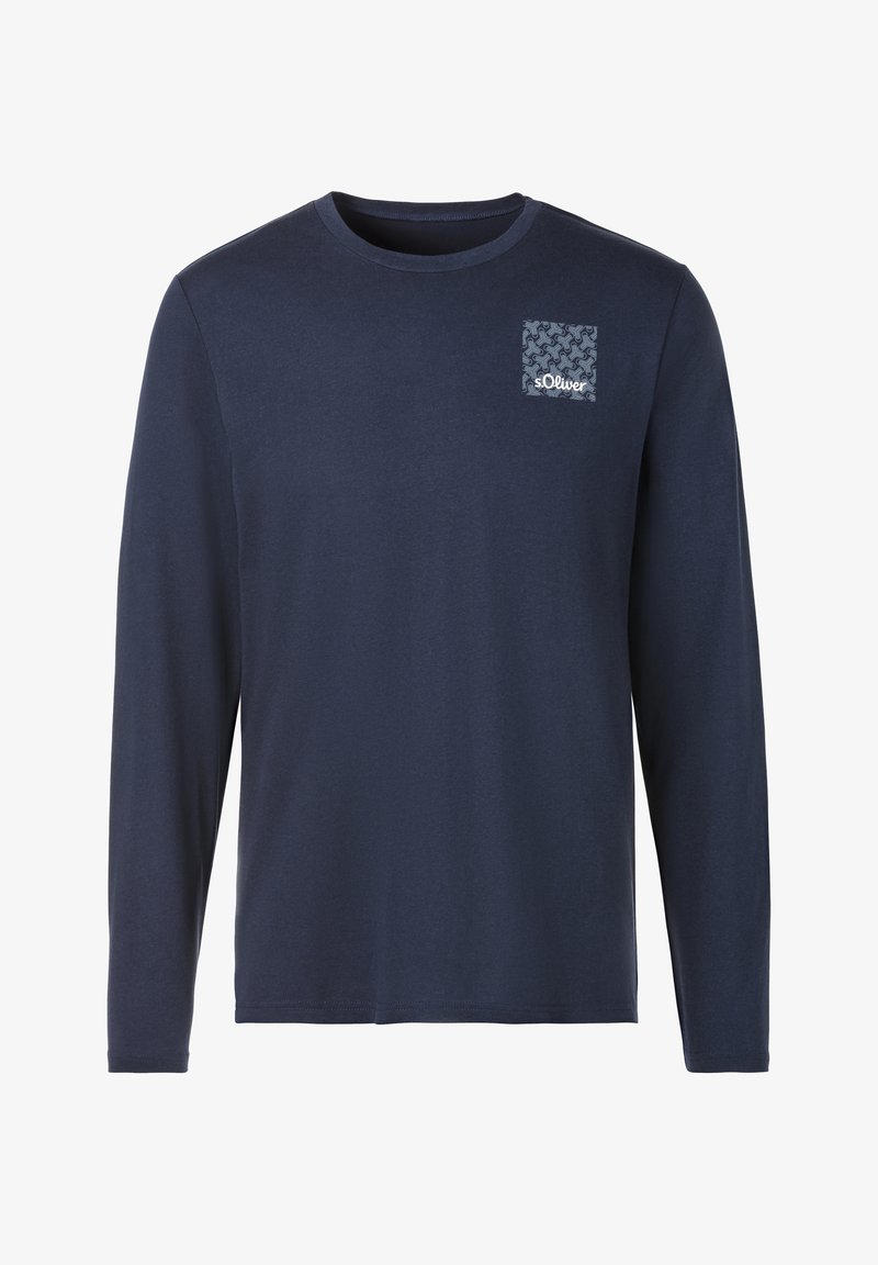 s.Oliver Langarmshirt - navy