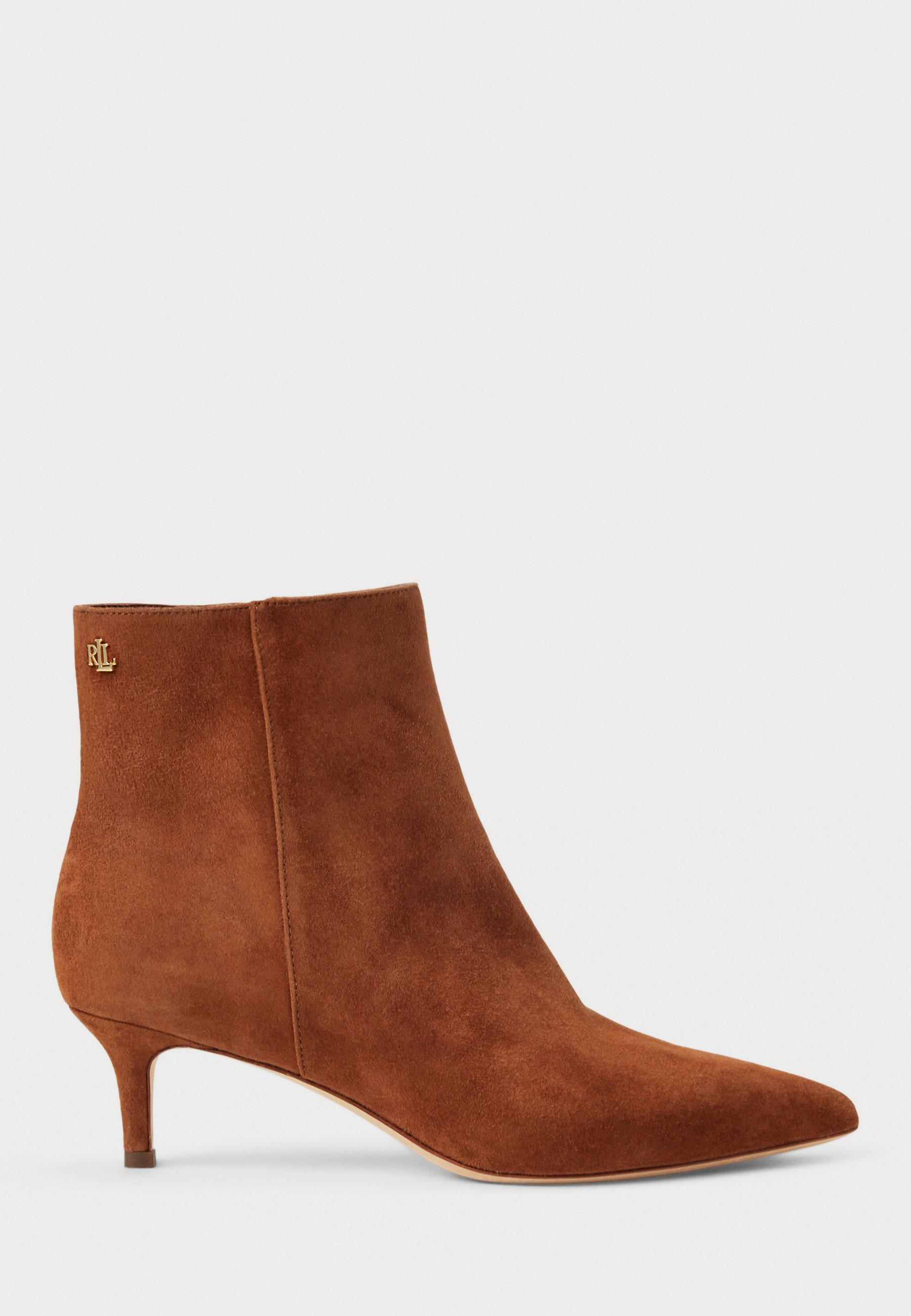lauren ralph lauren women's manchester buckled dress boot Lauren Ralph Lauren Women's Manchester Buckled Dress Boots Chestnut Brown Size 8