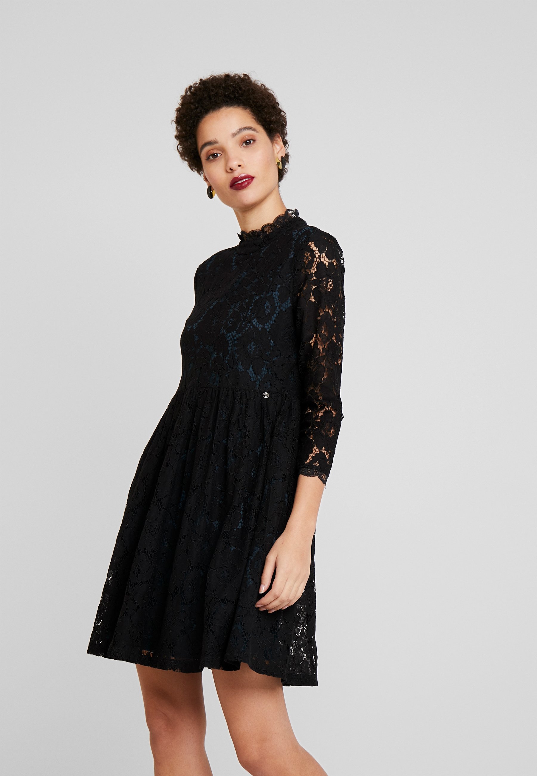MINI DRESS - Cocktailkleid/festliches Kleid - deep black