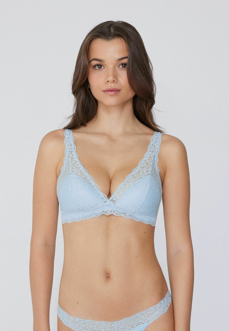 Tezenis HAVANA AUS RECYCELTER - Sujetador sin aros - Light Blue