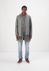 TOM TAILOR DENIM Kort kåpe / frakk - light stone grey