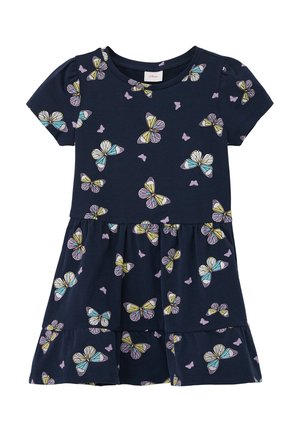 MIT ALL-OVER-PRINT - Jurk - navy