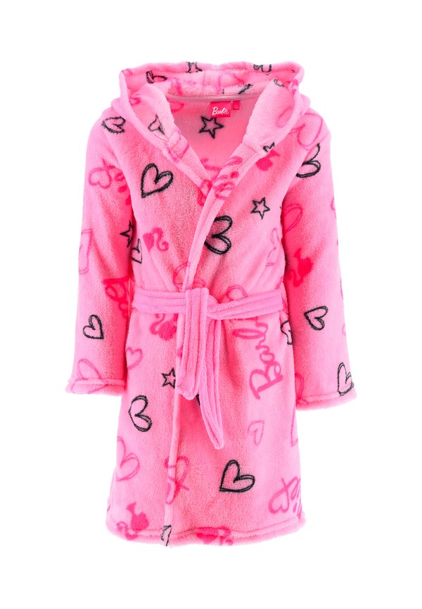 MIT KAPUZE - Bademantel - rosa