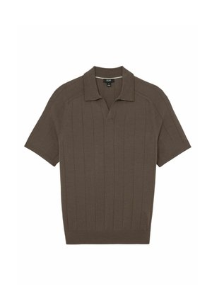 Reiss, Polosärk - ridge brown
