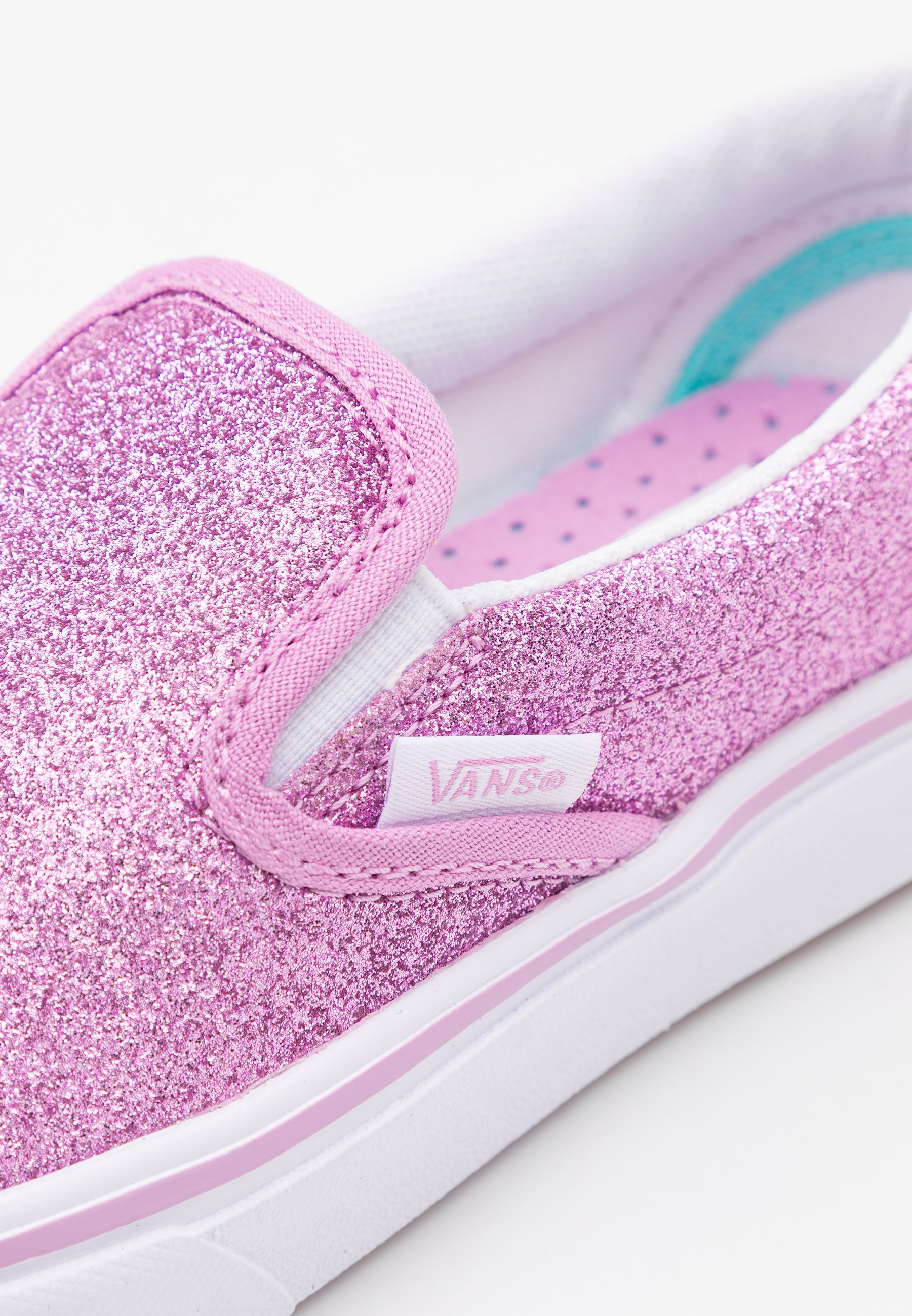 light purple vans slip ons