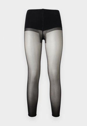 Swedish Stockings, MALVA CROPPED LEGGINGS - Overknæstrømper - black