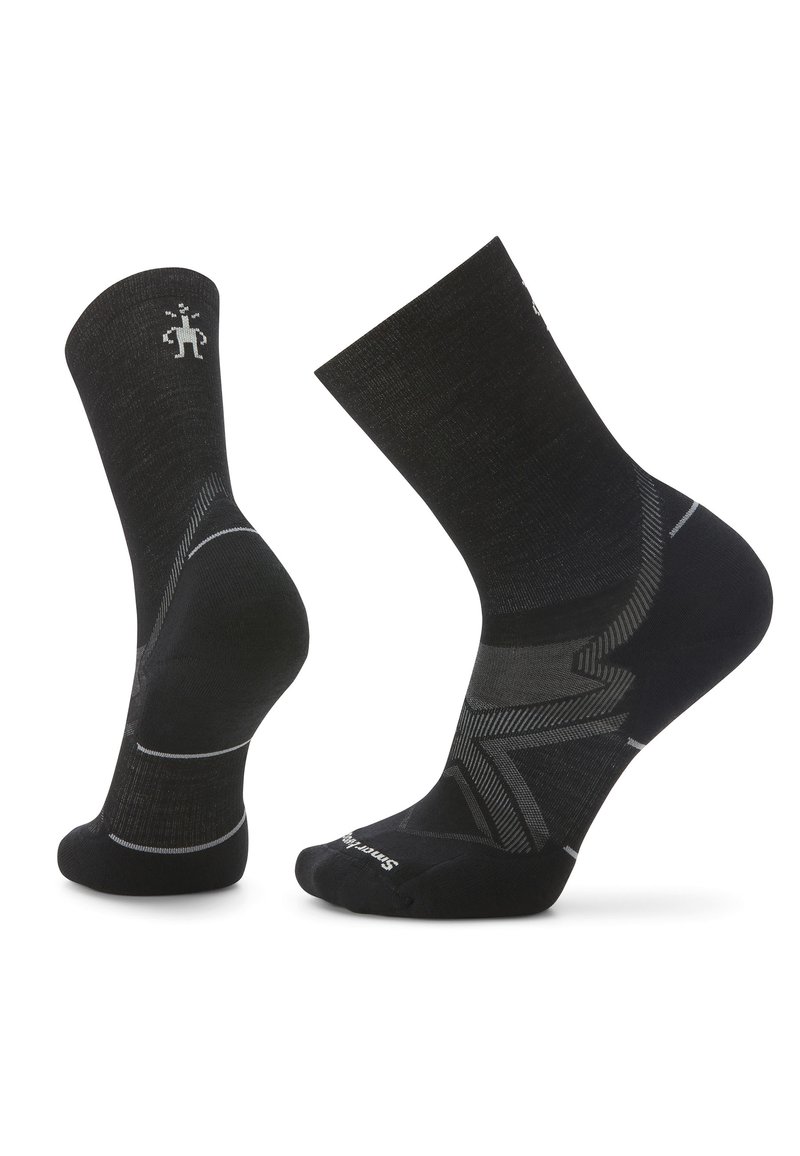 Smartwool RUN TARGETED CUSHION COLD WEATHER CREW - Calcetines de deporte - black