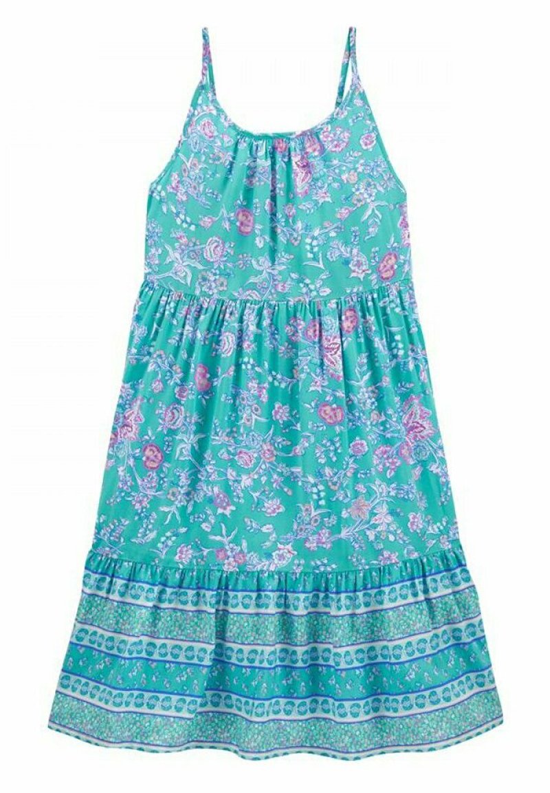Kinder Freizeitkleider | OshKosh Freizeitkleid turquoise/hellgrün - LA78272 Kinder Freizeitkleider | OshKosh Freizeitkleid turquoise/hellgrün - LA78272