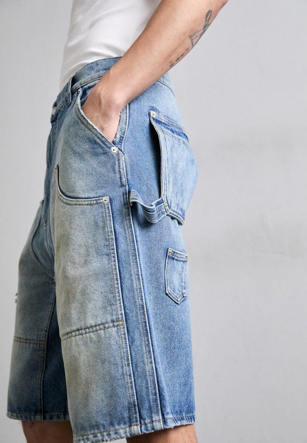 LAUREL CROWN EMBLEM - Denim shorts3